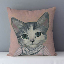 Load image into Gallery viewer, Cat pillow case